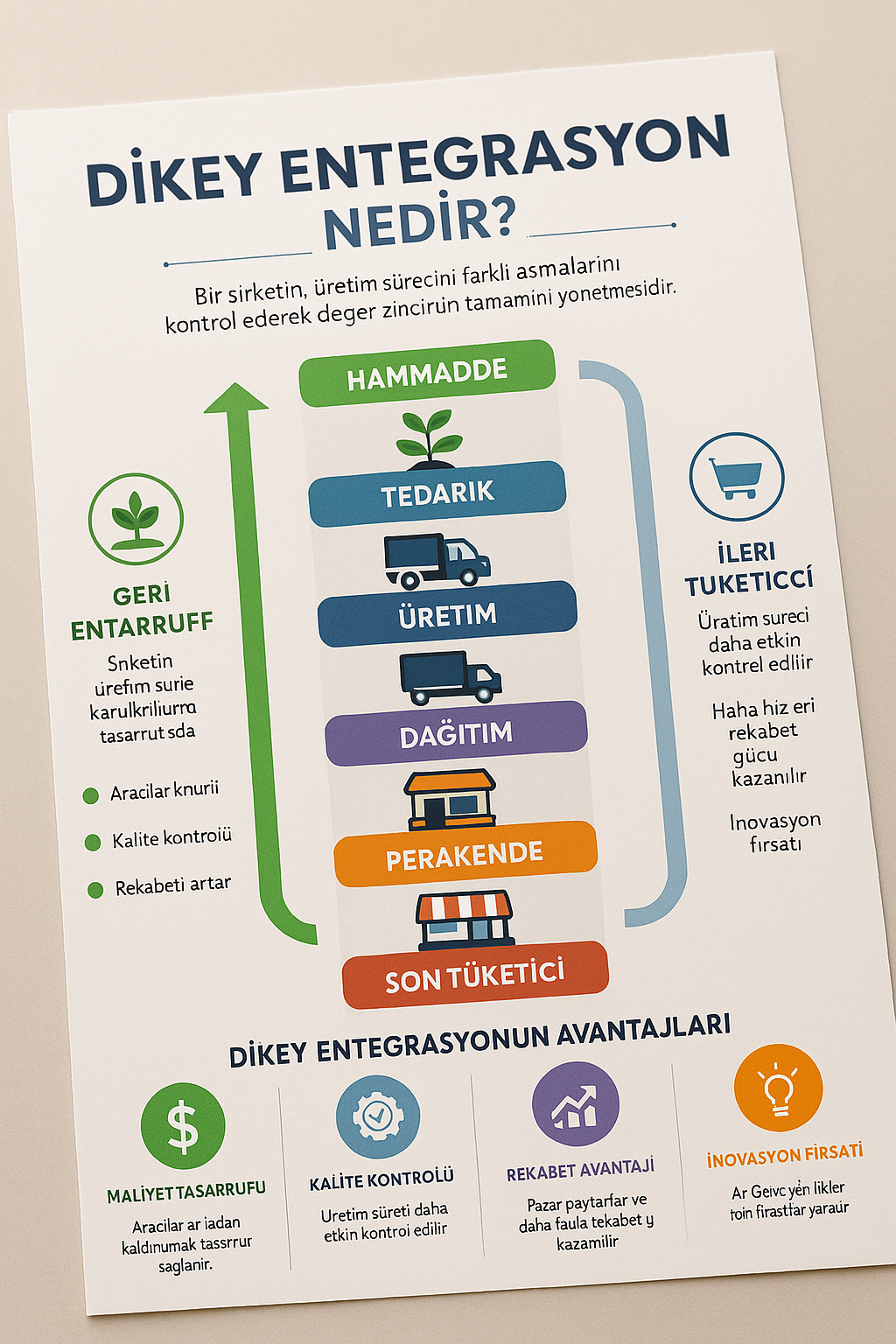 Dikey Entegrasyon ( Dikte Entegrasyon ) Nedir ?