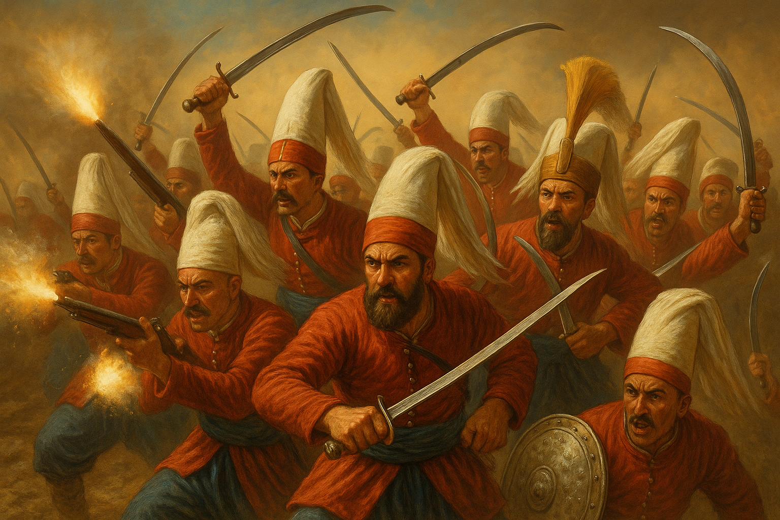 Yeniçeri (Eski Asker ) Padişah 2. Mahmut Ayaklanması